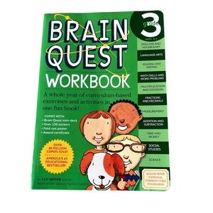 Brain Quest 3rd Grade Paperback Workbook